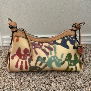 Dooney & Bourke Vintage Handprint Handbag